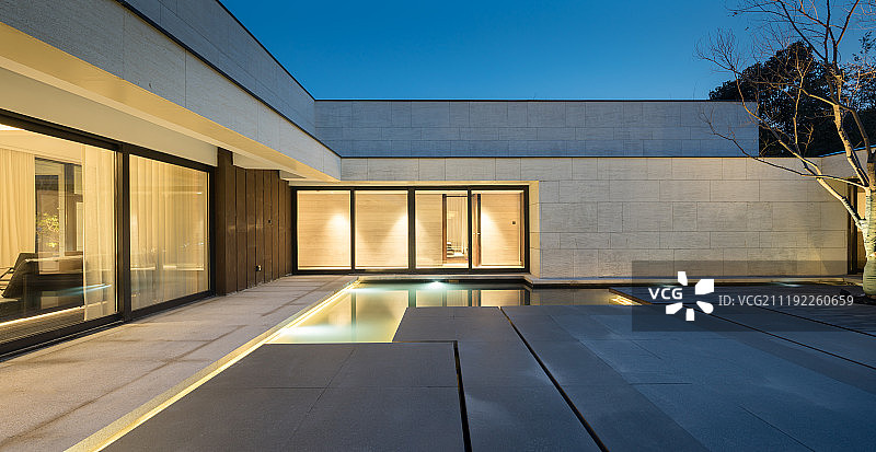 悉尼现代风光别墅图片素材