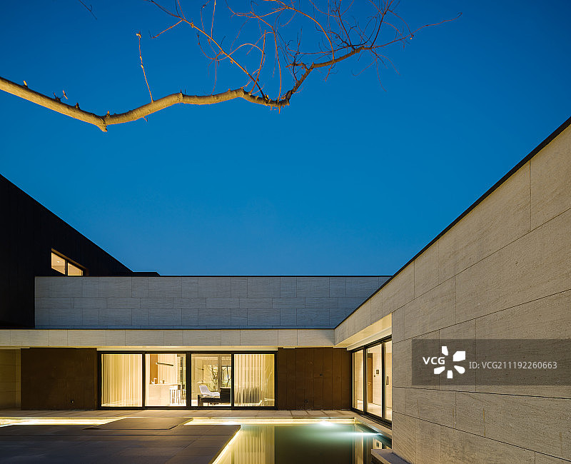 悉尼现代风光别墅图片素材