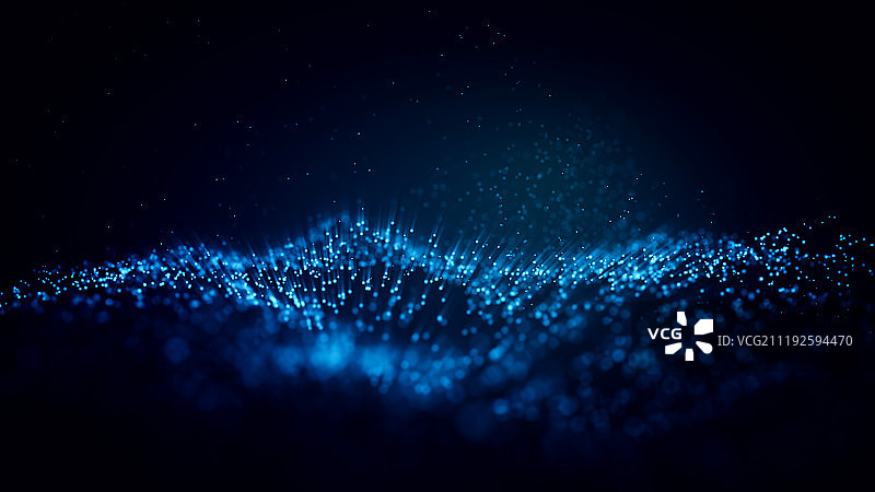 科技发光粒子图片素材