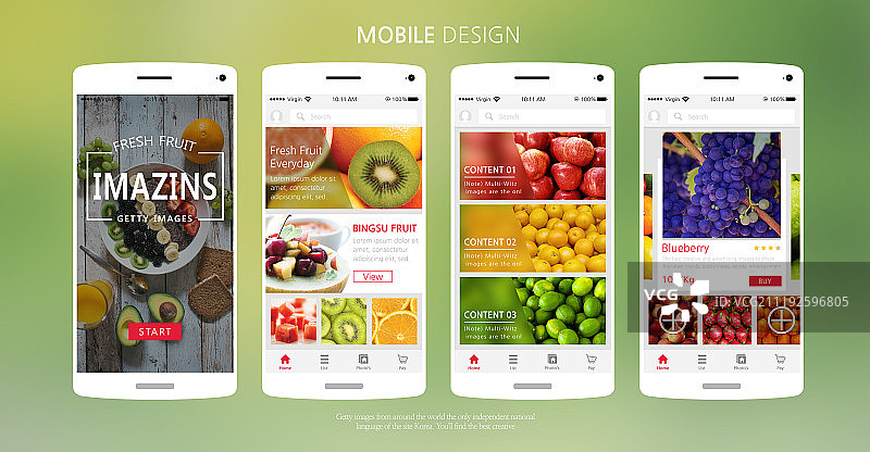 手机设计图片素材