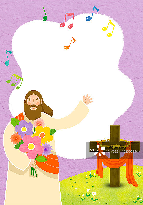 基督教的插图图片素材