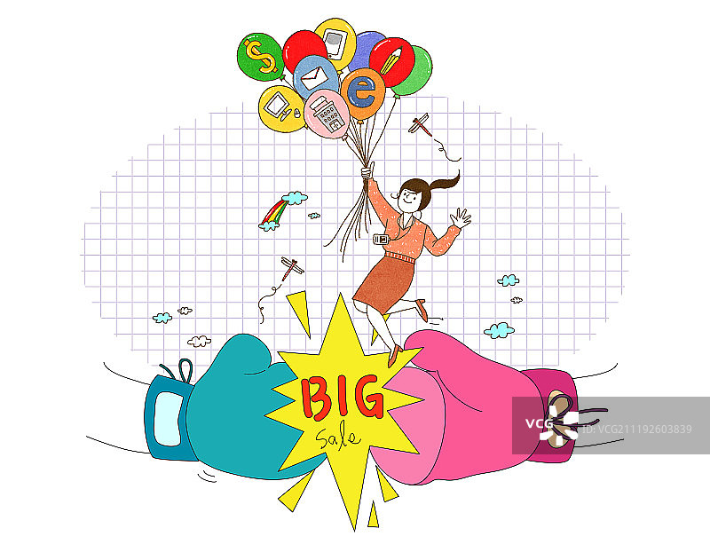 购物，活动，促销，商店，人群图片素材