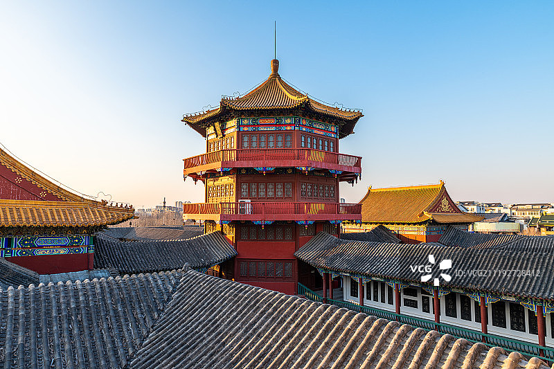 河南开封中国翰园图片素材