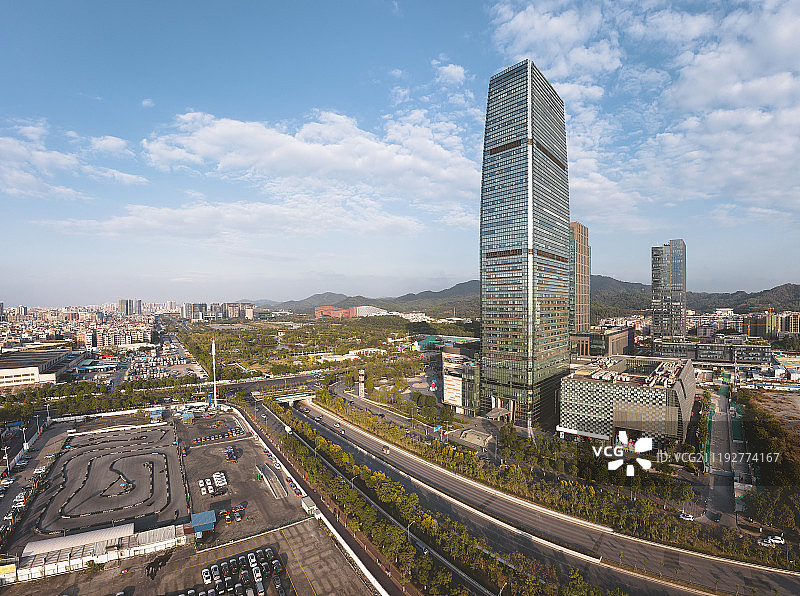 广州白云区都市风光图片素材