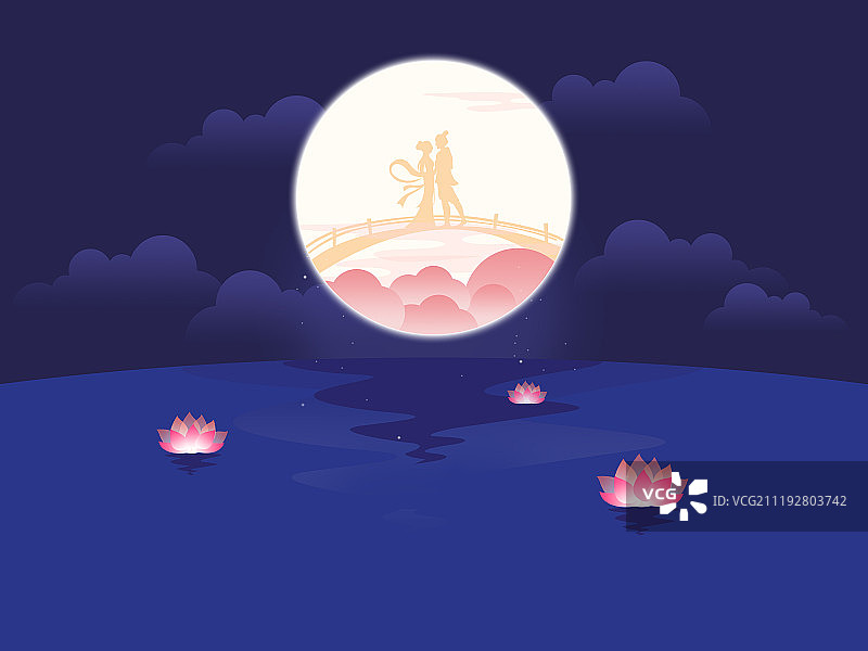 七夕情人节图片素材