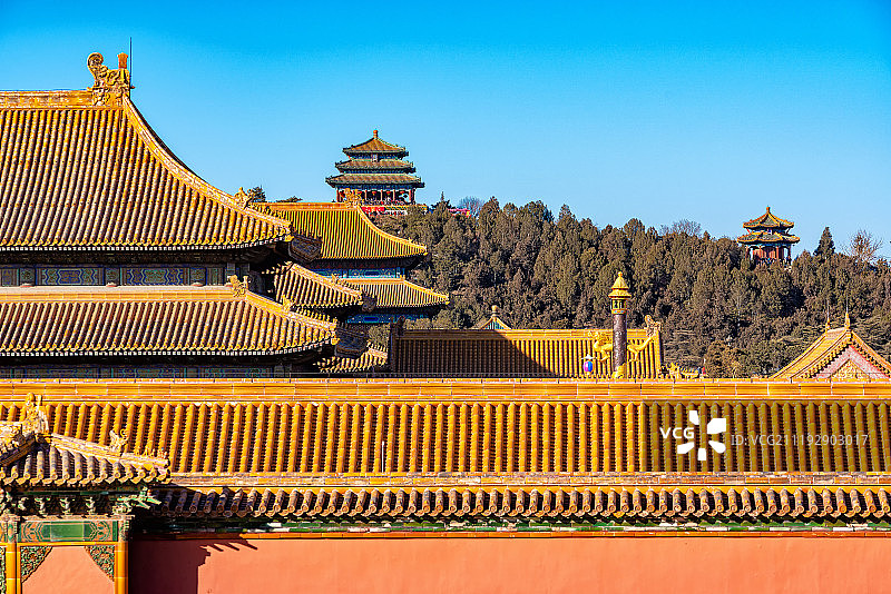 北京故宫紫禁城图片素材