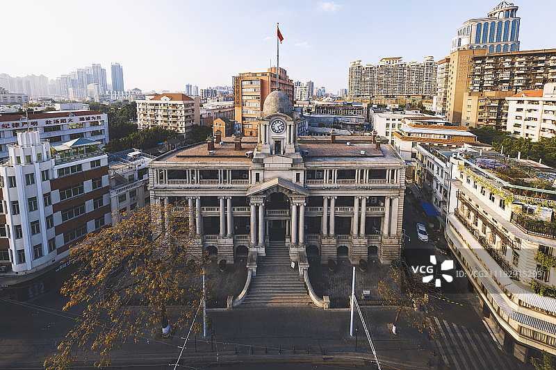 广州粤海关大楼图片素材