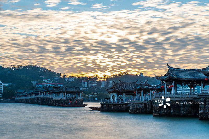 潮州广济桥图片素材