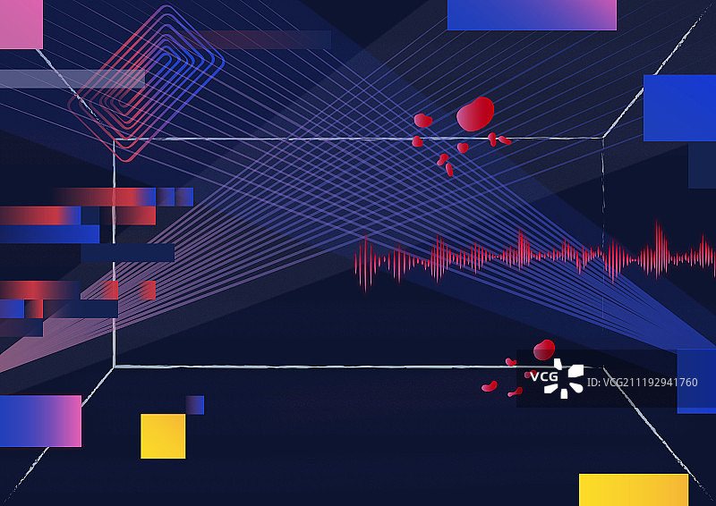 深色几何背景图片素材