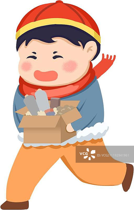 倒垃圾的男孩图片素材