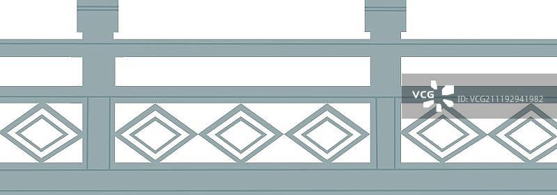 中国风的围栏图片素材