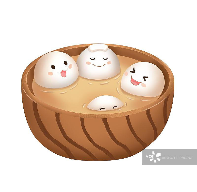 一碗元宵图片素材