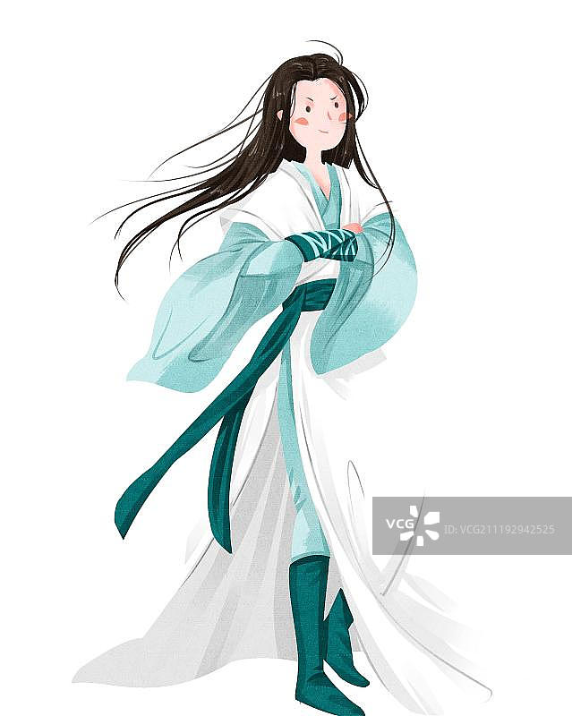 中国古代可爱公子图片素材