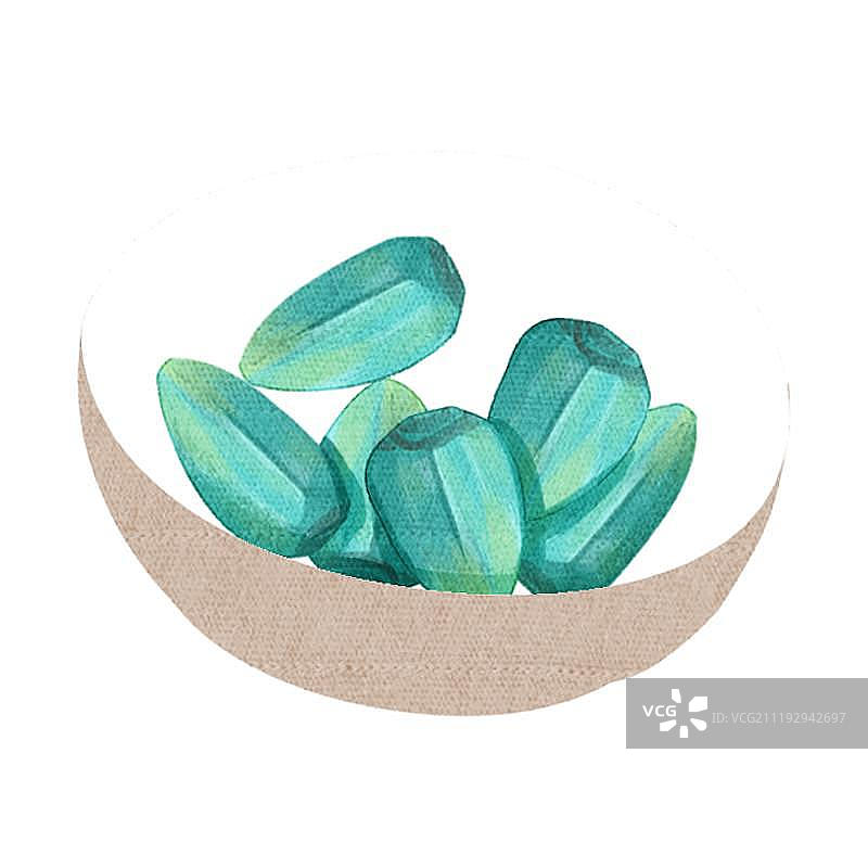 小清新腊八蒜图片素材