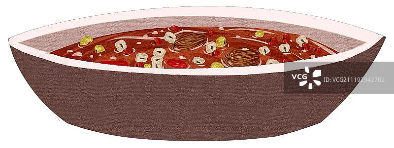 小清新腊八粥图片素材