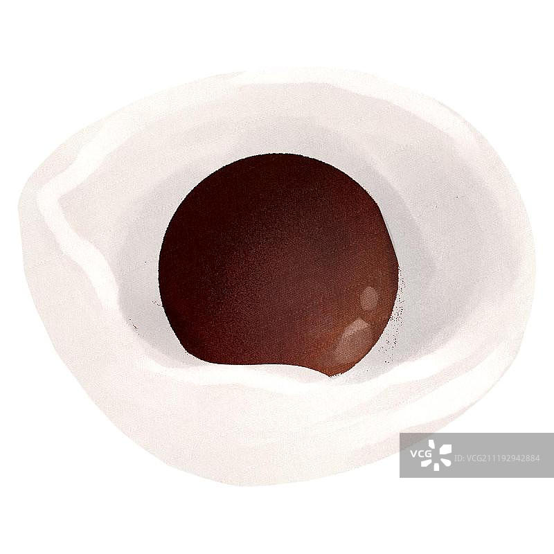 小清新包元宵图片素材