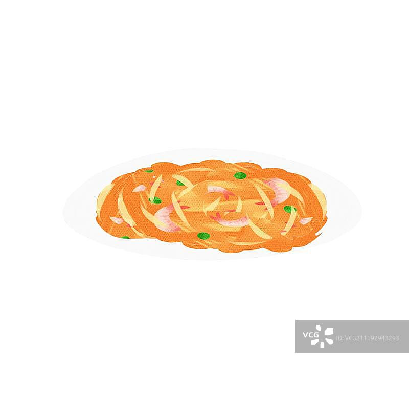 小清新风格杨州炒饭图片素材
