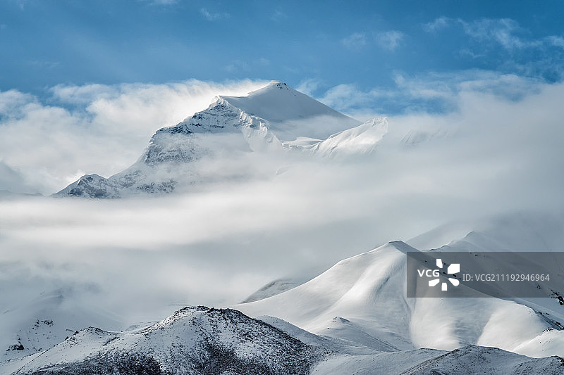 昆仑山图片素材