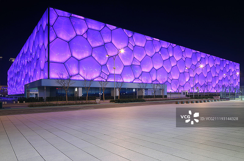 水立方图片素材