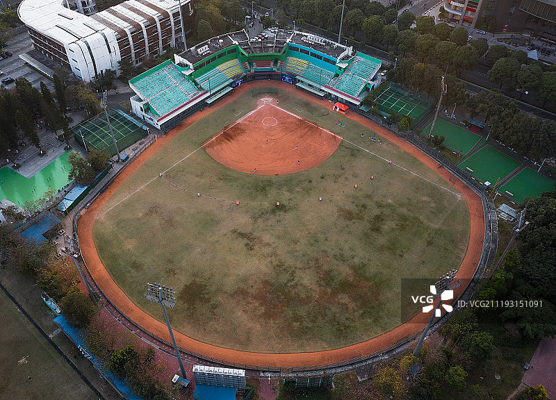 广州天河体育中心棒球场图片素材