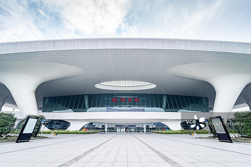 杭州火车东站图片素材