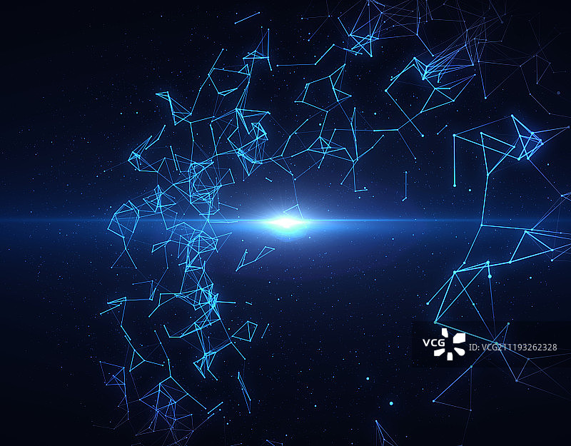 科技链接银河图片素材