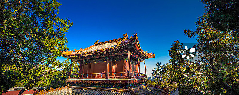 北京石景山区法海寺风光图片素材