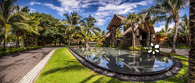 非洲毛里求斯风光图片素材