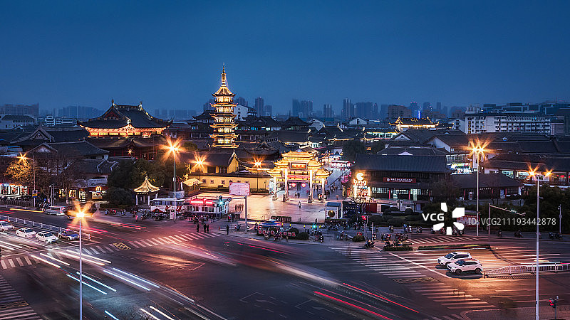 江苏无锡新年夜景图片素材