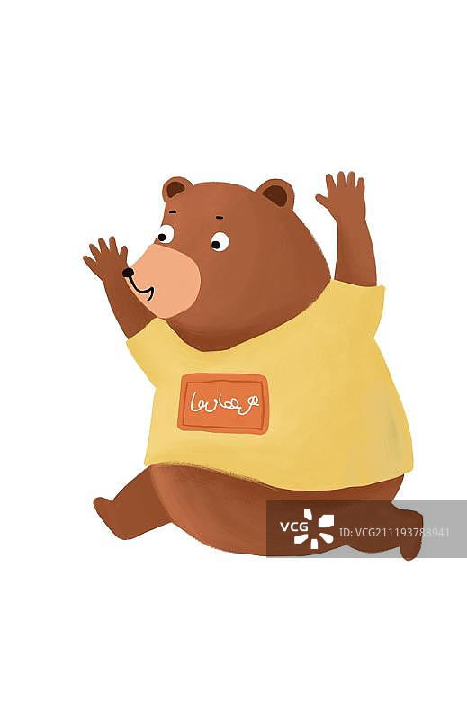 跳舞的熊图片素材