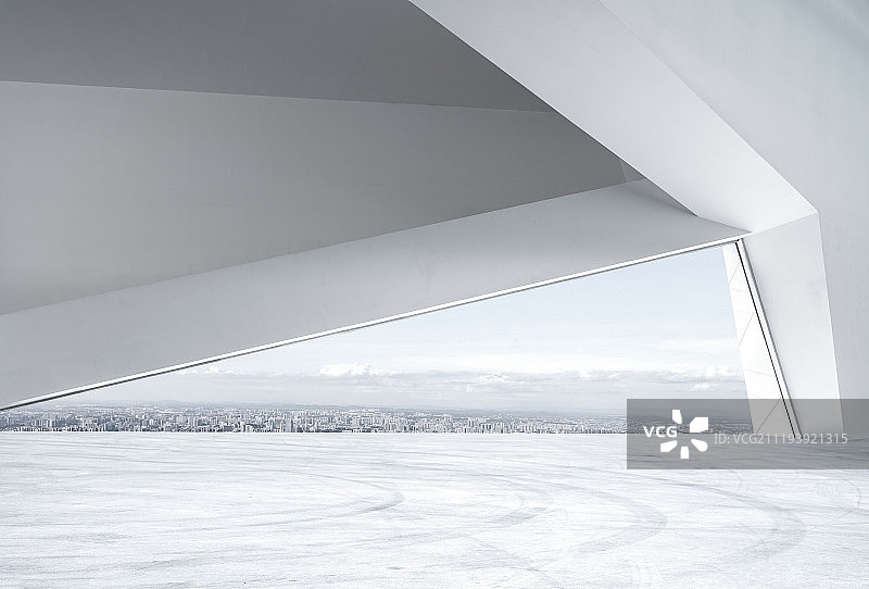 建筑内部广告背景图图片素材