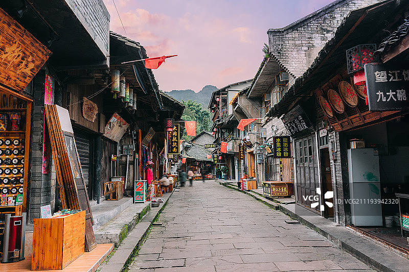 柳江古镇图片素材