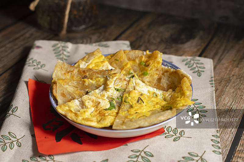 鸡蛋饼图片素材