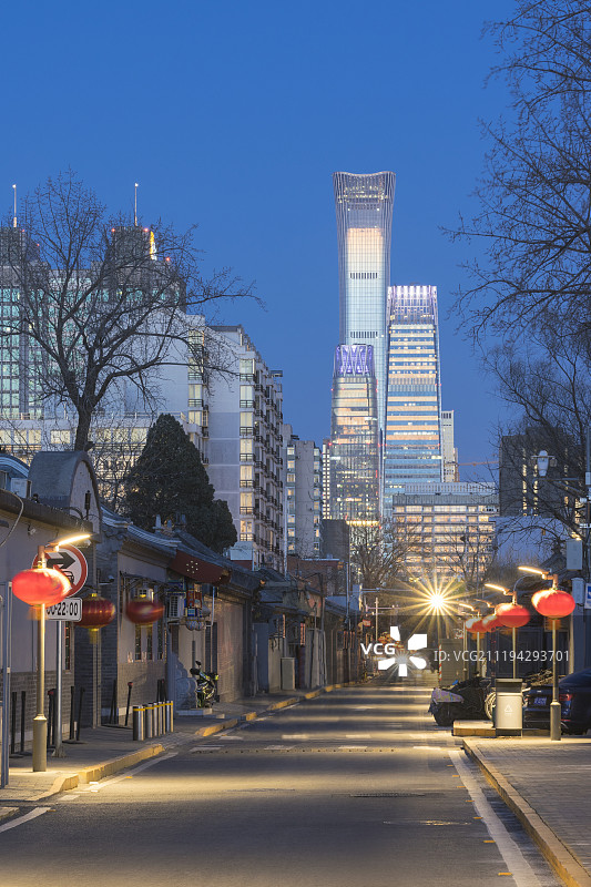 北京胡同图片素材