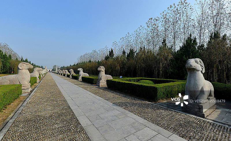 安徽滁州凤阳明皇陵图片素材