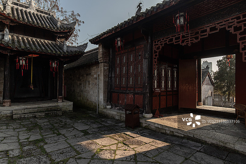 安顺文庙建筑图片素材