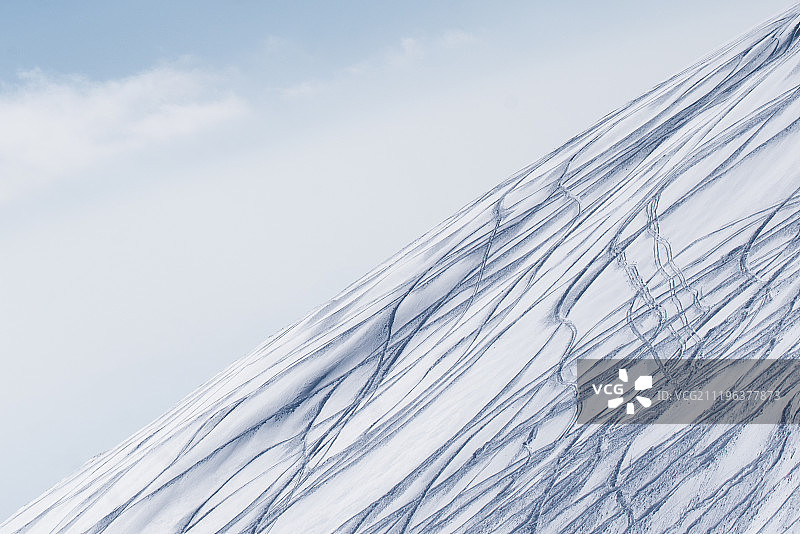 长白山天池万达滑雪场图片素材