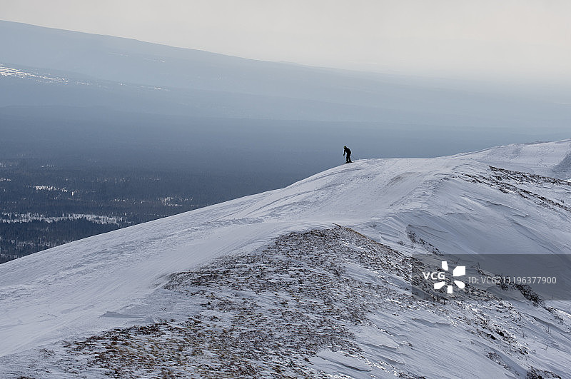 长白山天池万达滑雪场图片素材
