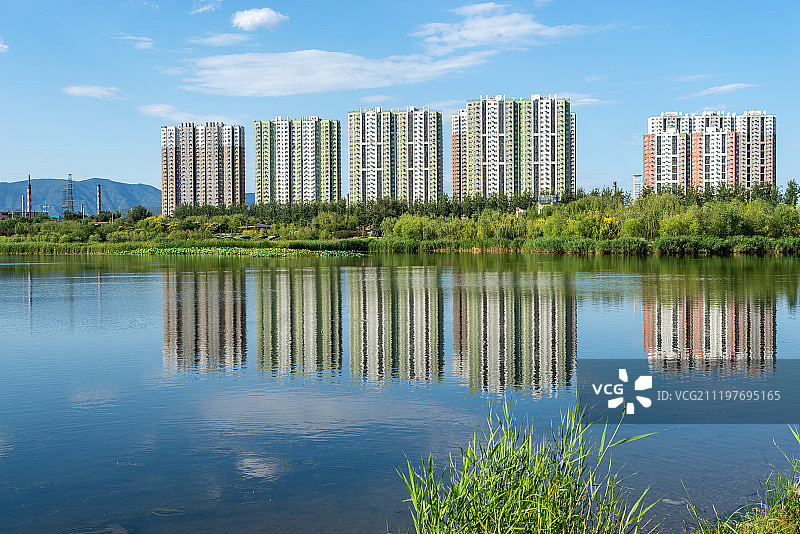 北京莲石湖湿地公园图片素材