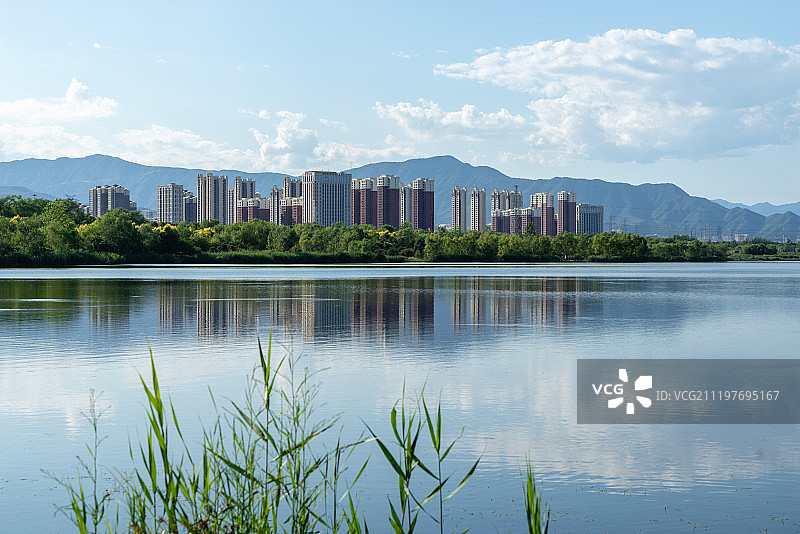 北京莲石湖湿地公园图片素材