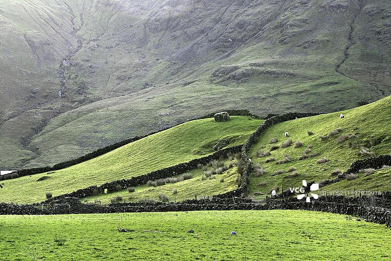 爱尔兰戈尔韦郡康尼马拉的风景图片素材