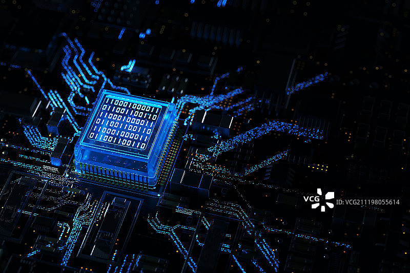3D芯片 处理器 安全 保障图片素材