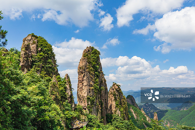 金华浦江仙华山图片素材