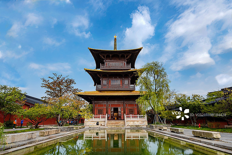 上海广富林风光图片素材