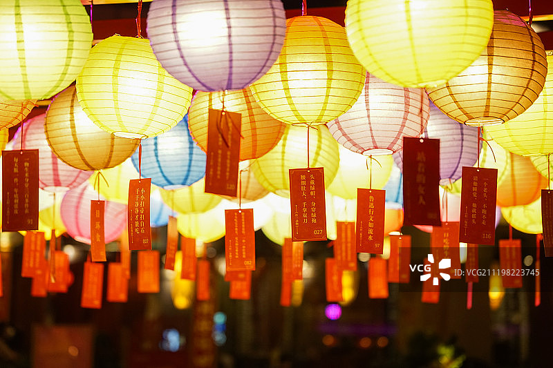 元宵节的灯笼图片素材