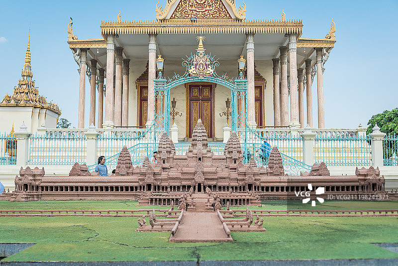 金边大皇宫图片素材