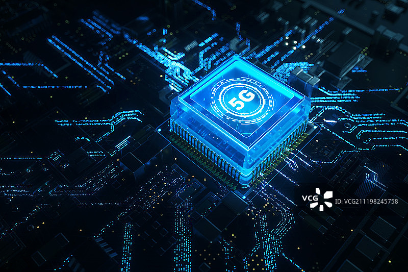 3D芯片 处理器图片素材