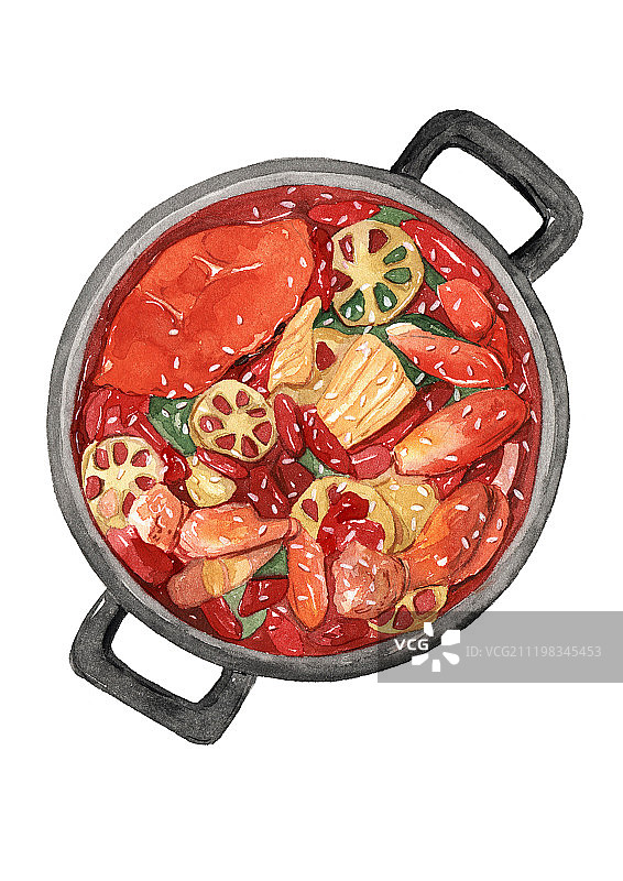 麻辣香锅图片素材