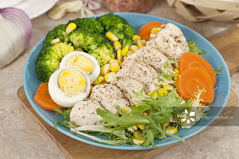 健康餐图片素材