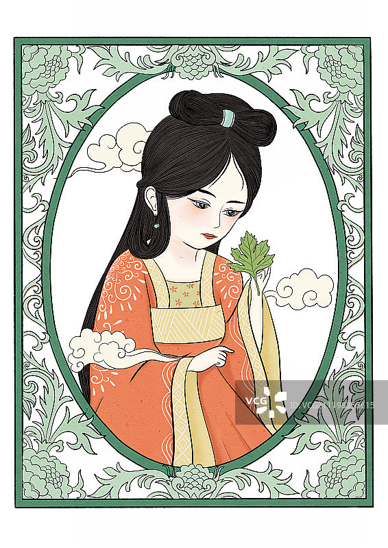 古风插画图片素材